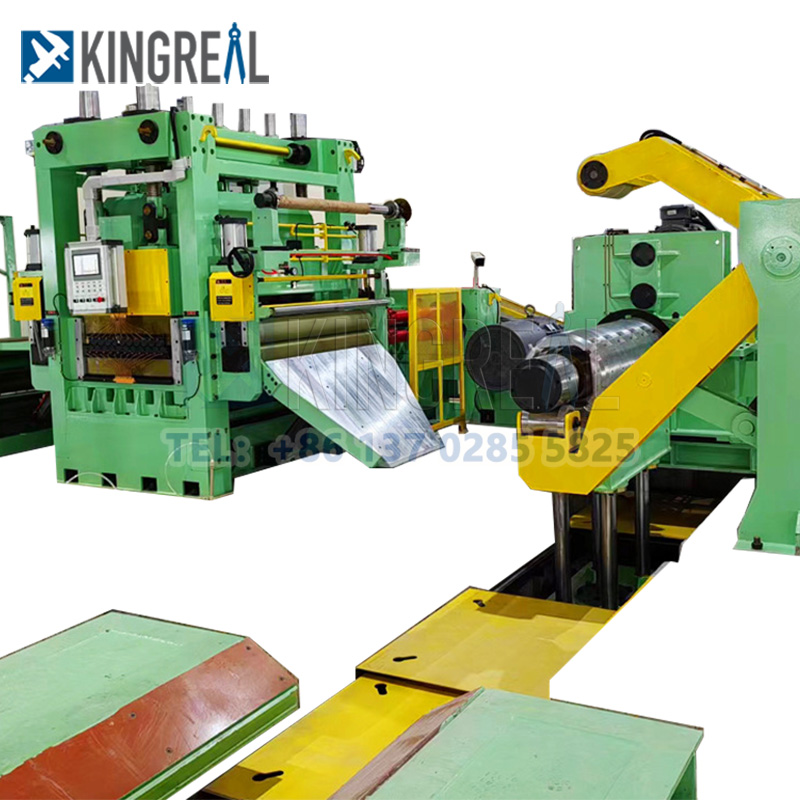 Come viene utilizzata la linea di taglio a misura con la macchina da taglio a spirale?