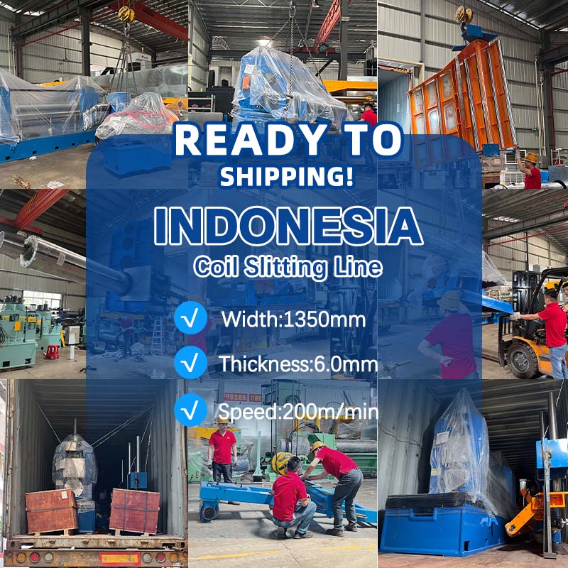 NUOVA CASO: linea di fessura della bobina di scartamento pesante in Indonesia