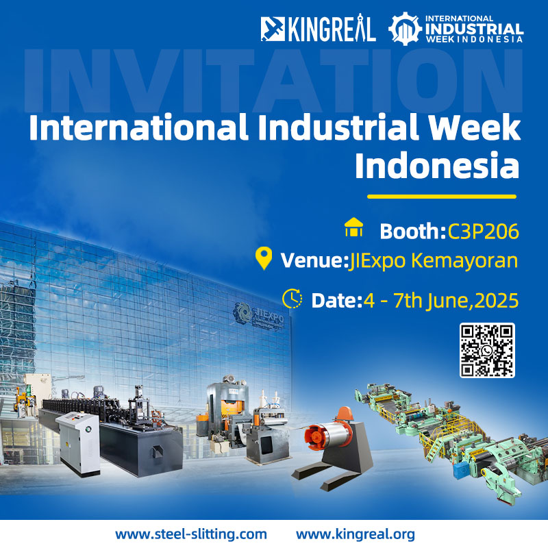 Kingreal Steel Slitter ti accoglie in IIW Indonesia