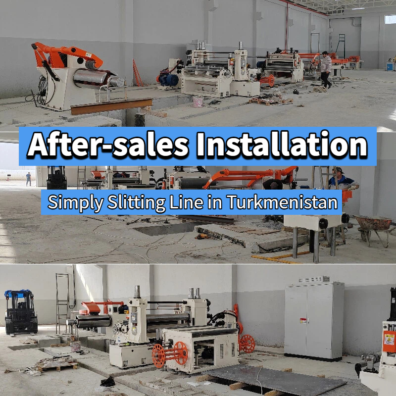 Installazione post-vendita: linea Simply Slitting in Turkmenistan