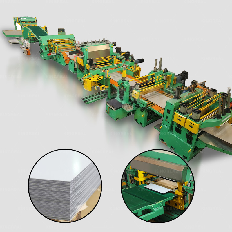 Taglio automatico alla linea di lunghezza