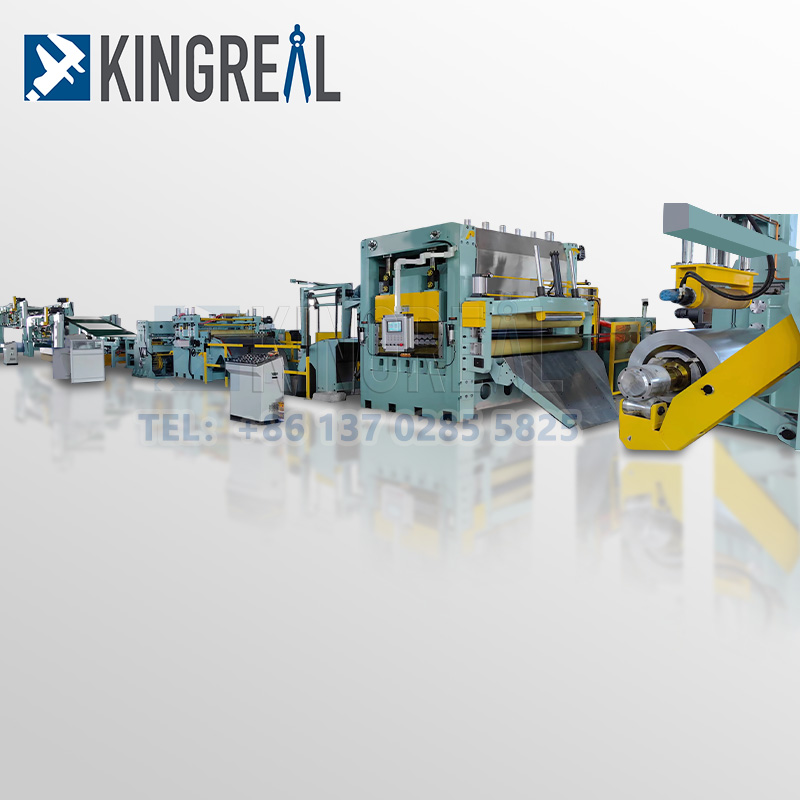 Taglio impilamento automatico in base alla linea di lunghezza