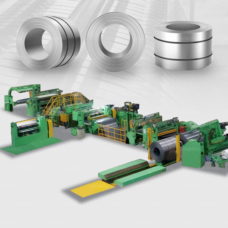 Linea di taglio longitudinale della bobina