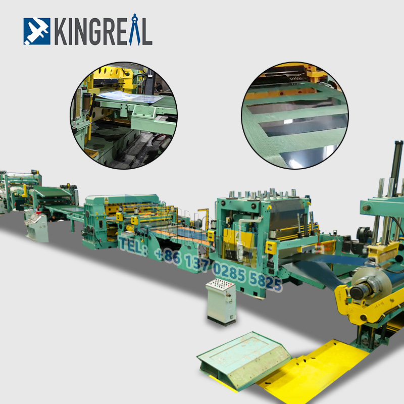 metal cut to length line