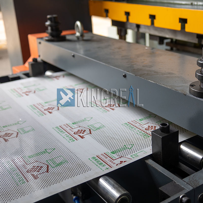 Metal Ceiling Tile Perforation Line