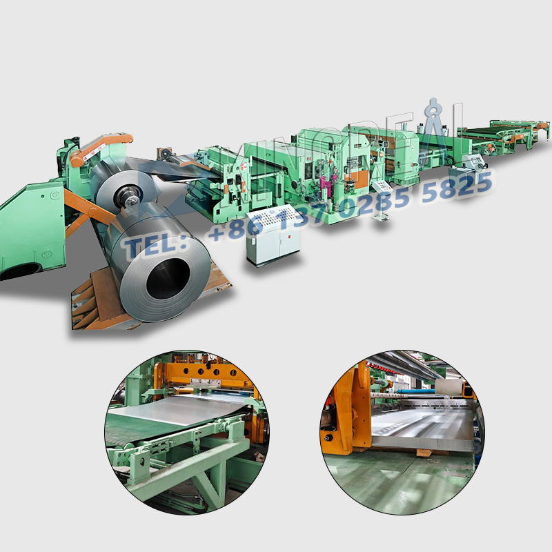 Macchina per taglio a misura di calibro medio