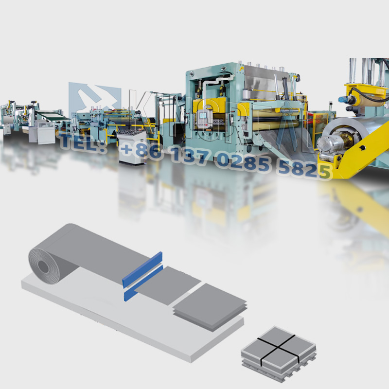 Inizia Interrompi taglio alla linea di lunghezza